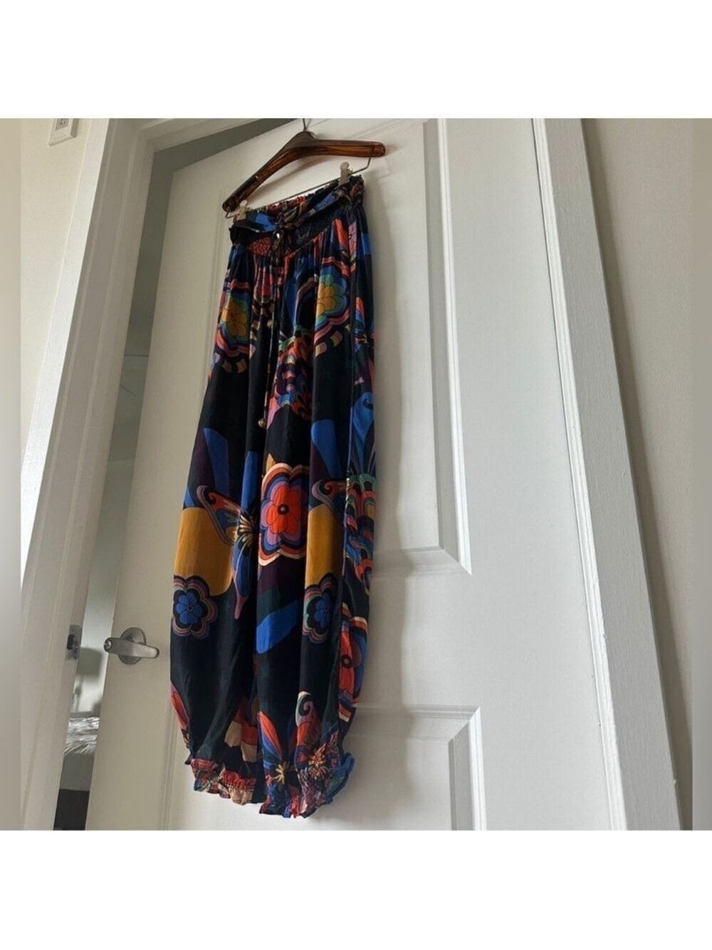 Farm Rio Black 70s Vibe Pants - Picture 4 of 7